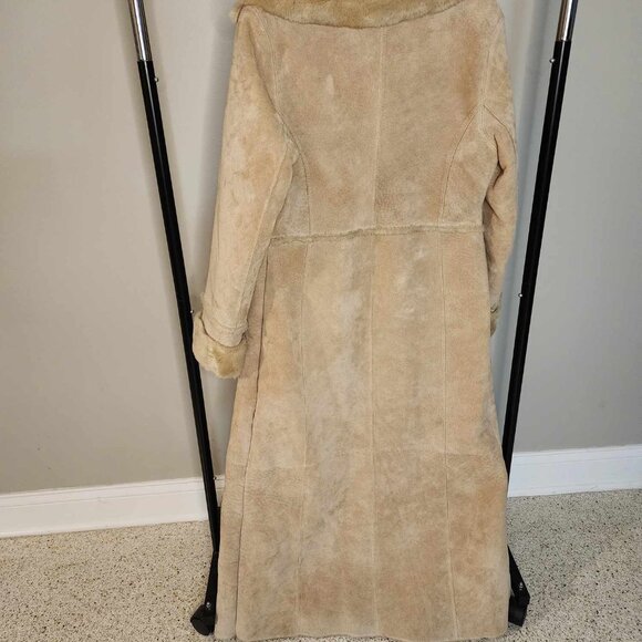 Express Tan Suede Coat - S - Picture 2 of 8
